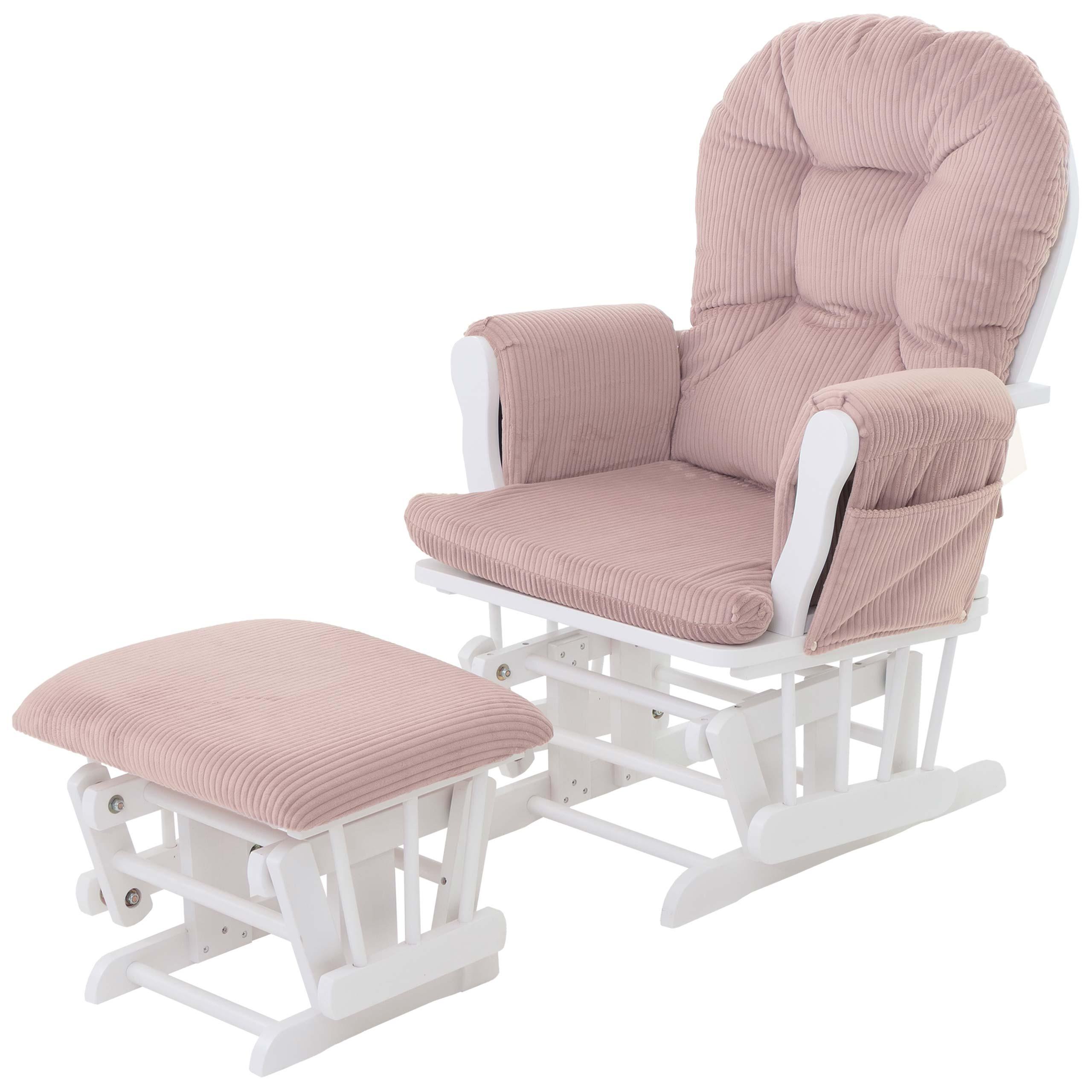 RELAXSESSEL Altrosa, Weiß - Altrosa/Weiß, Textil (74/103/71cm) - MCW