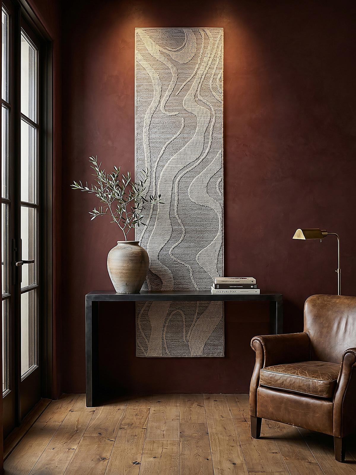 TEPPICH Waschbar LEAM, abstrakt, Grau, 78 x 230 cm - Grau, Textil (230/78cm) - KADIMA DESIGN