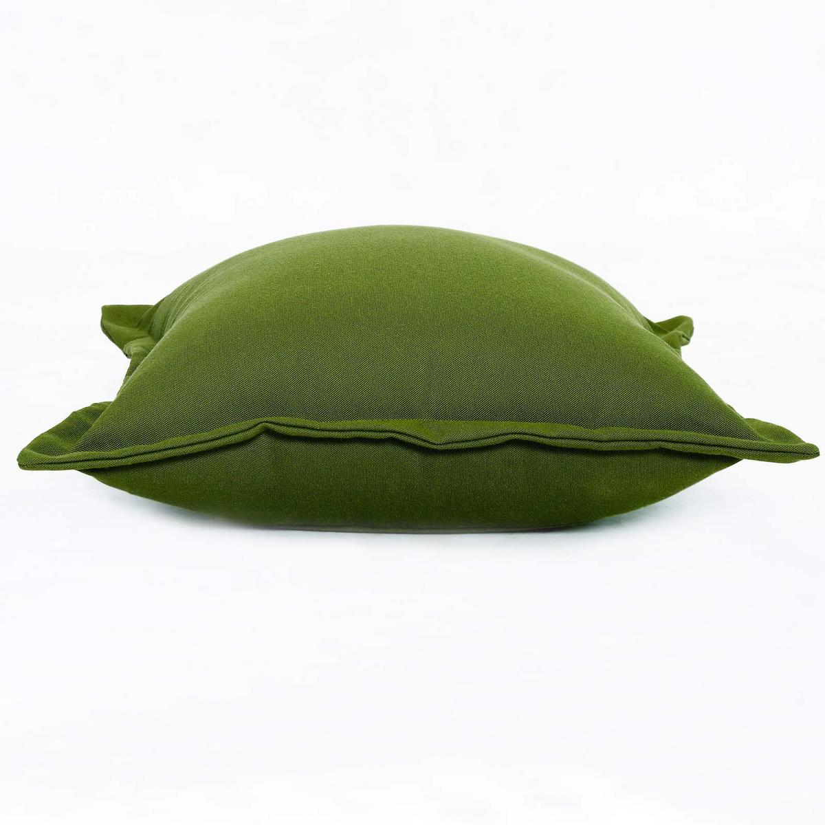 OUTDOOR-KISSEN 2er-Set grün 45/45 cm - Grün, Textil (45/45cm) - Homescapes