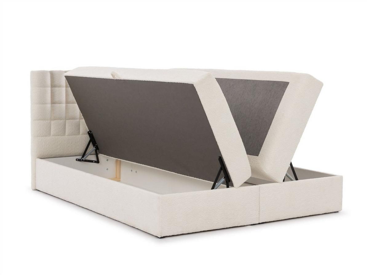 BOXBETT Toribo - Braun, Holzwerkstoff/Textil (200/200cm) - Fun Möbel