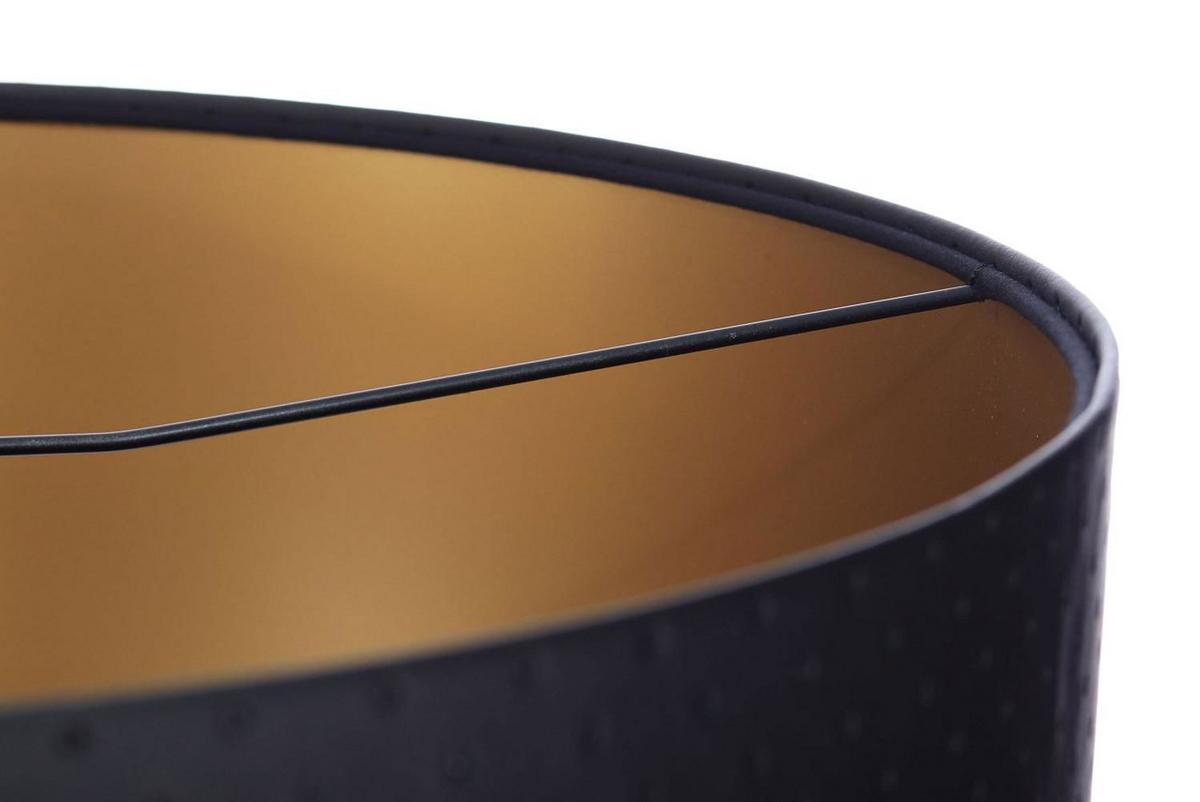 HÄNGELEUCHTE Gold 50/25 cm - Goldfarben/Schwarz, Kunststoff (50/0.8/25cm) - ONZENO