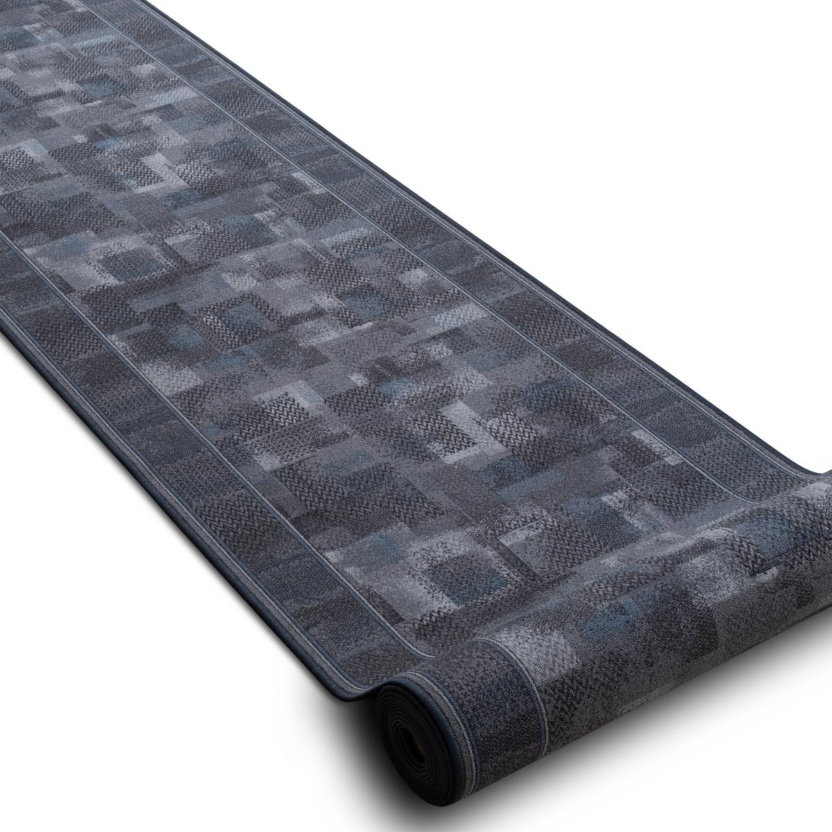 LÄUFER Antirutsch TRIBE 80/370 cm - Anthrazit, Textil (80/370cm) - rugsX