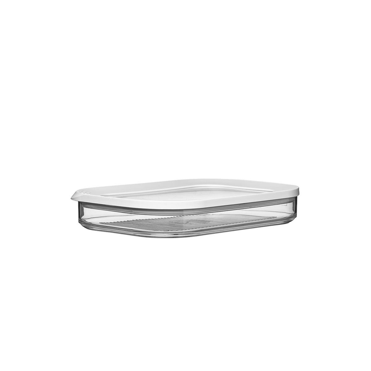 AUFSCHNITTDOSEN Modula transparent 550 ml 2er Set - Transparent, Kunststoff (16/3.7/2cm) - Mepal
