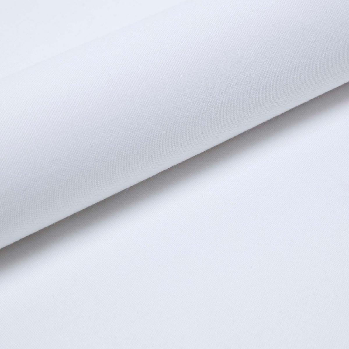 BAUMWOLLSTOFF Meterware weiß, 150 cm - Weiß, Textil (150/100cm) - Homescapes