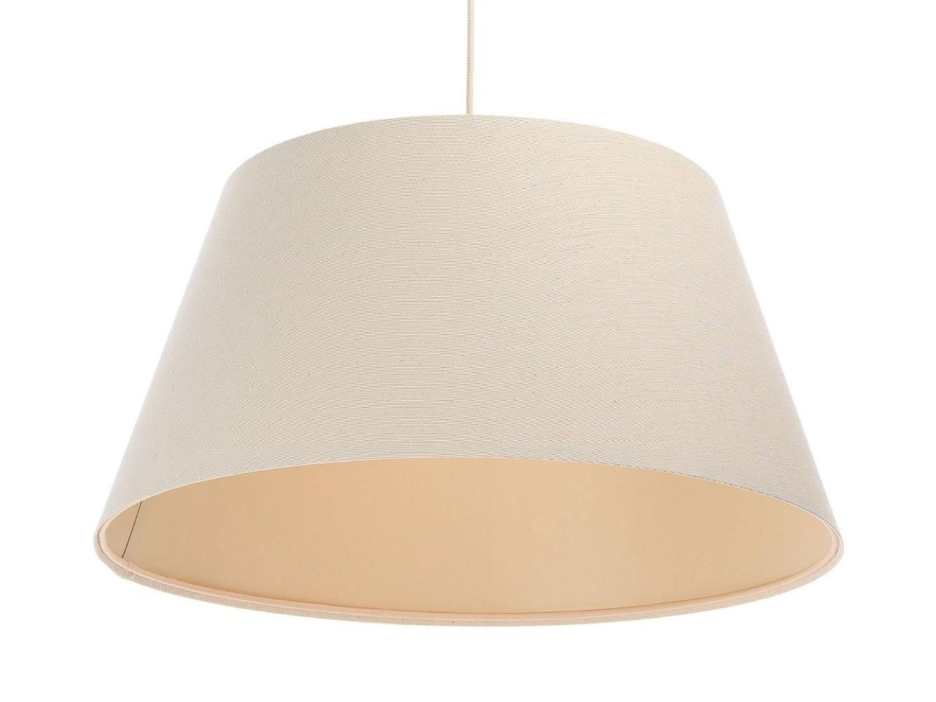 HÄNGELEUCHTE Beige 50/25 cm - Beige, Kunststoff (50/1/25cm) - ONZENO