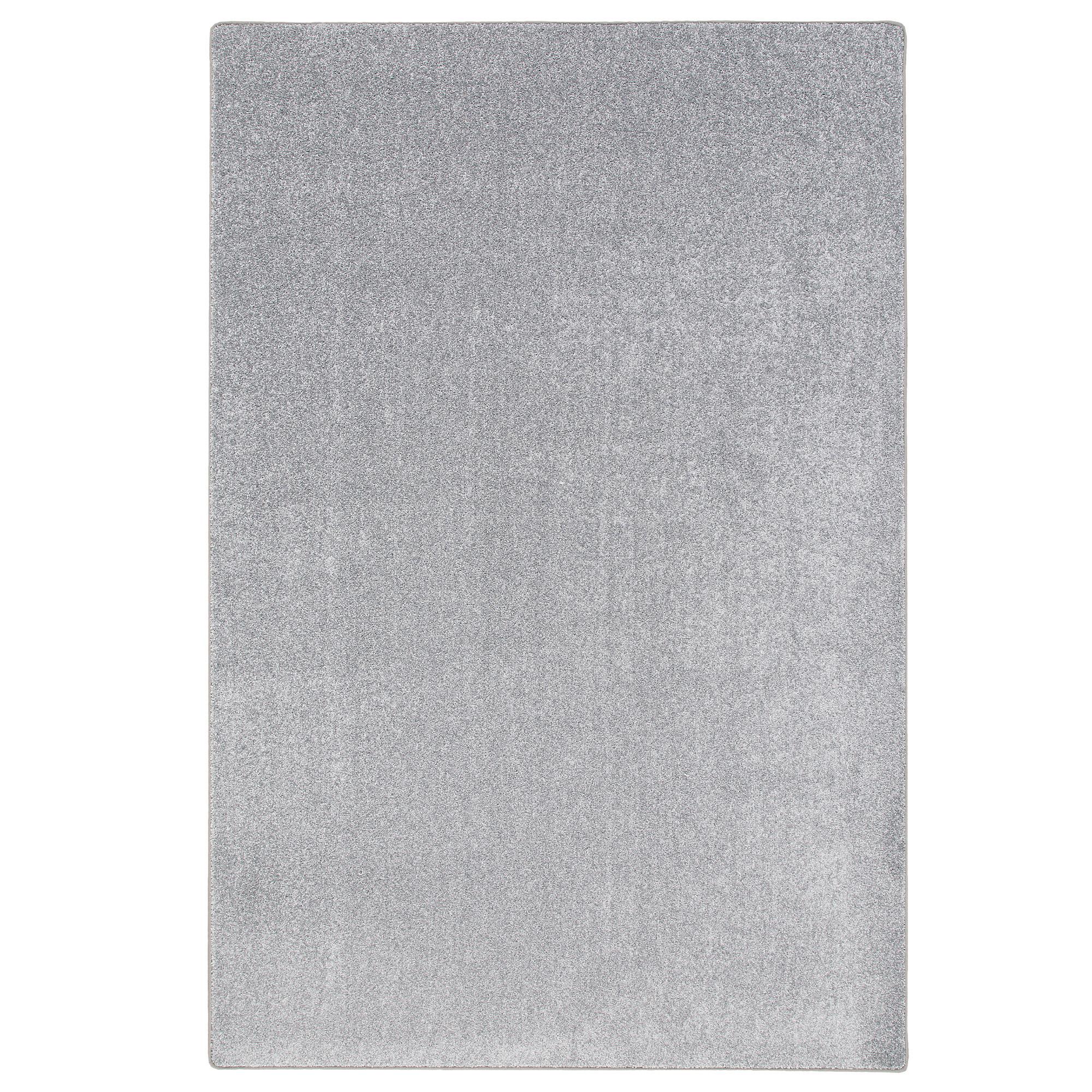 HOCHFLOR VELOURS TEPPICH LUNA - Grau, Textil (80/160cm) - Snapstyle