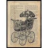 POSTER Autositz A4 Rahmenlos - Klar, Papier (29.7/5/21cm) - Nacnic