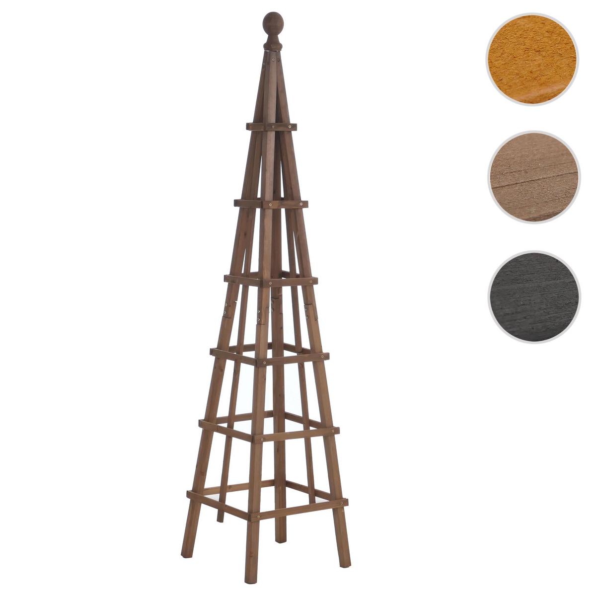 RANKGITTER Dunkelbraun - Dunkelbraun, Holz (33/148/33cm) - MCW
