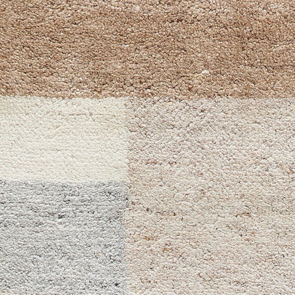 WOLLTEPPICH Terra 140x200 cm - Sandfarben, Textil (140/200cm) - Natur Pur