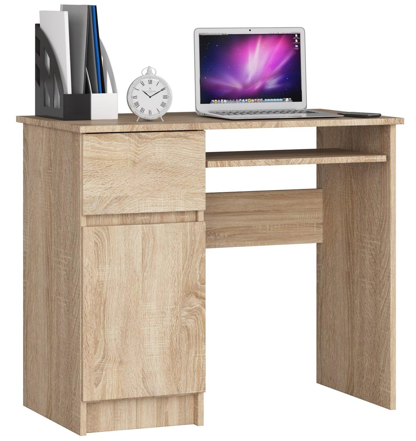 SCHREIBTISCH Eiche Sonoma 77/90/50 - Sonoma Eiche, Holzwerkstoff (68/51/77cm) - RAUMHIRSCH FURNITURE