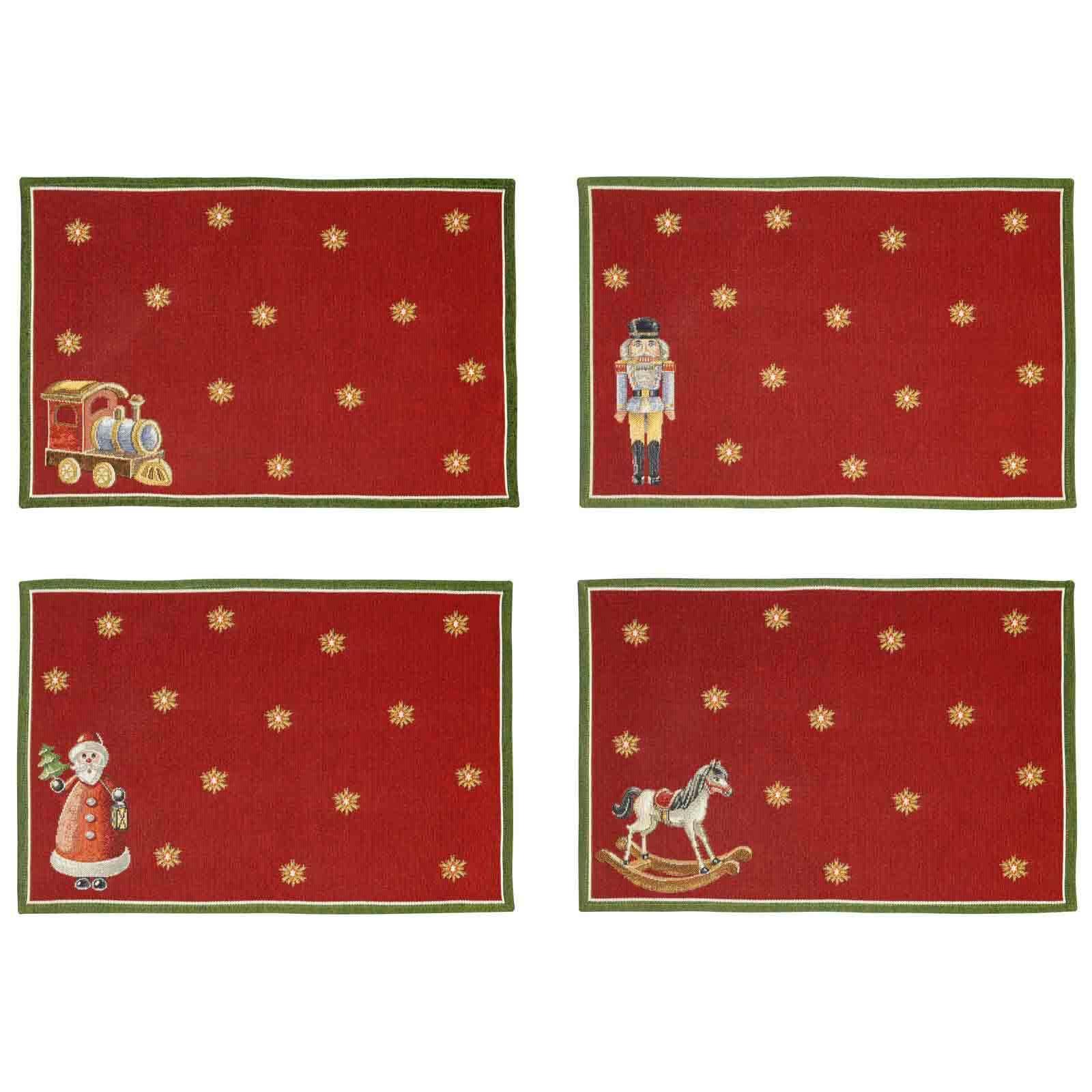 JUBILÄUMS-PLATZSETS Toy's Delight bunt 48 x 32 cm 4-tlg. - Multicolor, Textil (48/32/2cm) - Villeroy & Boch