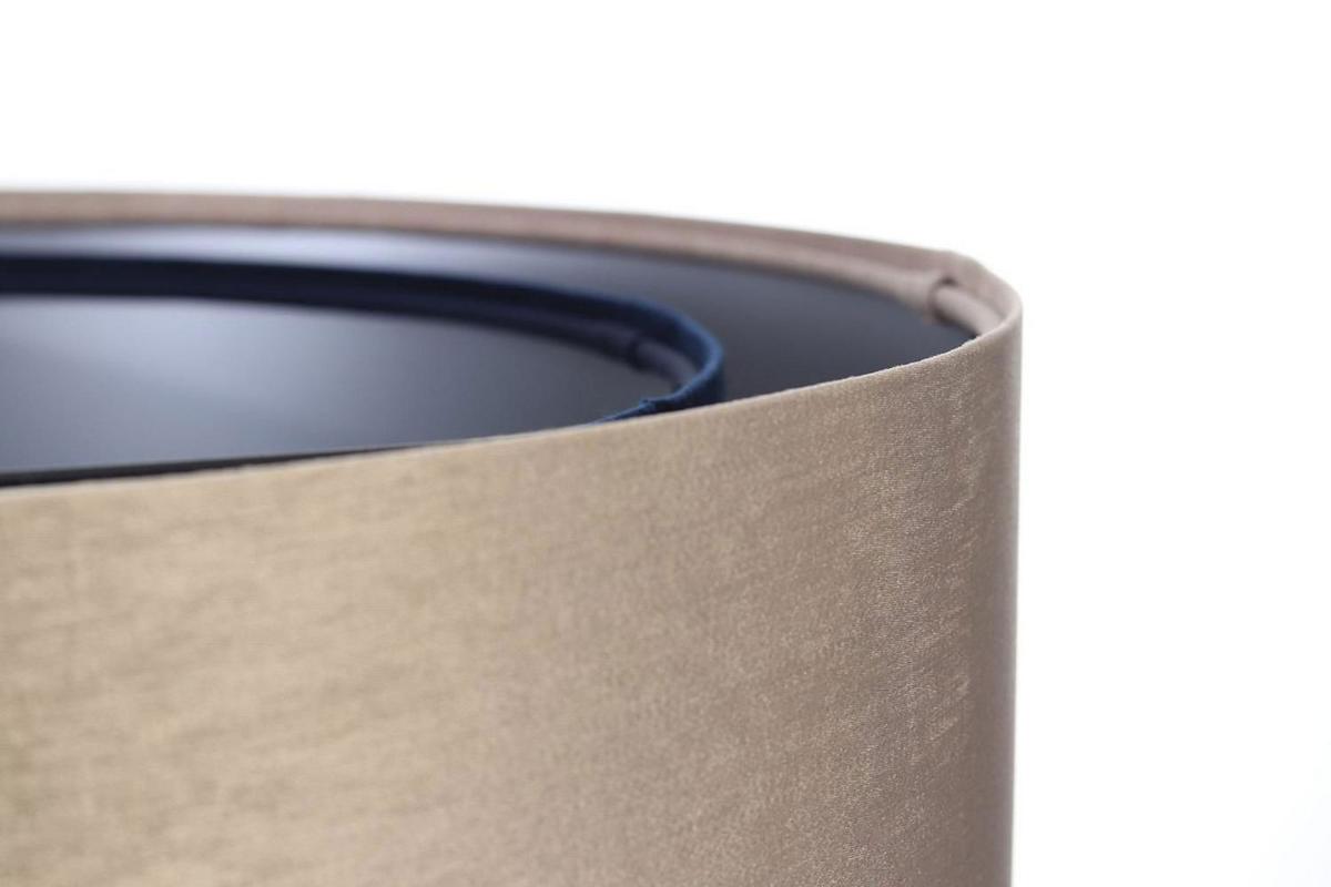 HÄNGELEUCHTE Blau 50/20 cm - Blau/Beige, Kunststoff (50/1/20cm) - ONZENO