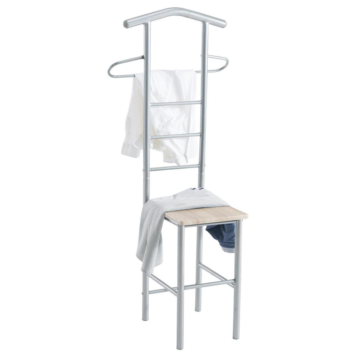 HERRENDIENER JIVO Sonoma Eiche - Sonoma Eiche, Metall (53/121/47cm) - CARO-Möbel