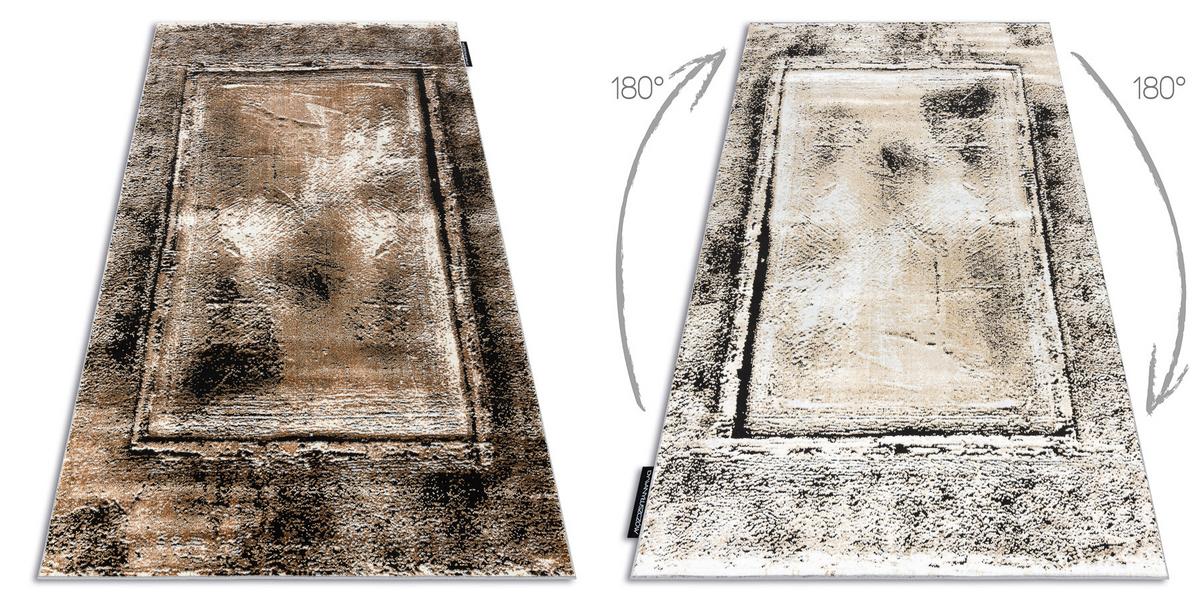 TEPPICH De Luxe 140/190 cm - Grau, Textil (140/190cm) - rugsX