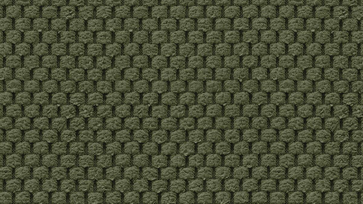 ECKSOFA MELLOW 3-Sitzer, olive - Schwarz/Grün, Holz/Textil (232/156cm) - Wozimo