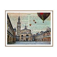POSTER Vintage Von Gijon. A4 Rahmenlos - Klar, Papier (29.7/5/21cm) - Nacnic