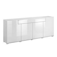 SIDEBOARD Jules Weiß - Weiß, Holzwerkstoff (208/82/39cm) - Petits-meubles