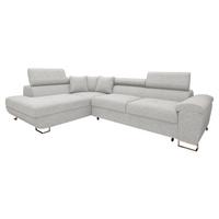 ECKSOFA Cotere, Seite: Links - Hellgrau, Holz/Textil (270/202cm) - MIRJAN24