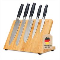 MESSERBRETT/BLOCK magnetisch - Braun, Holz (18/19/30cm) - Intirilife
