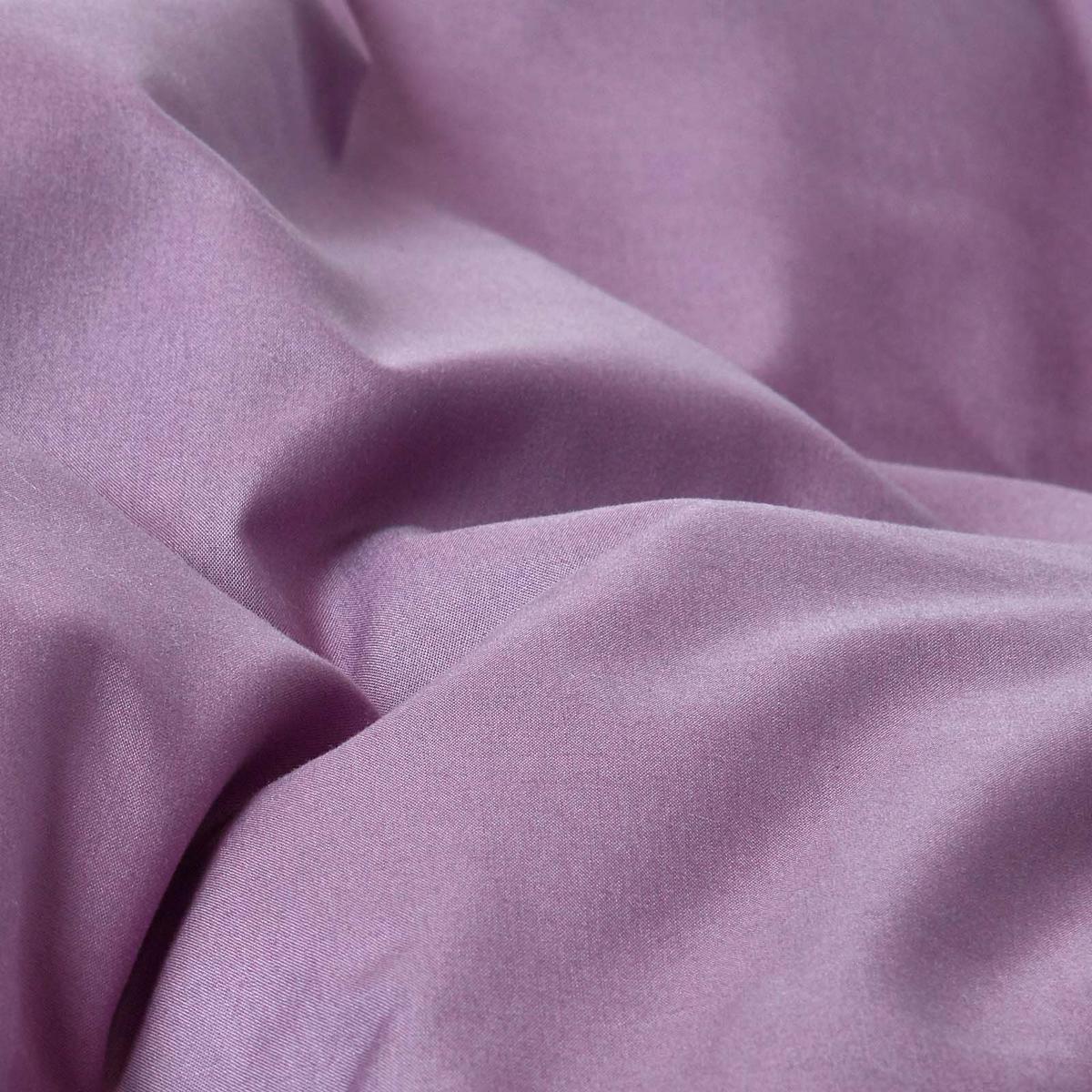 SEITENSCHLÄFERKISSENBEZUG Perkal, Fadendichte 200, 48/136 cm - Lila, Textil (50/140cm) - Homescapes
