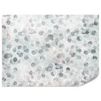 FOTOTAPETE Eukalyptusblätter Beton Vintage Stil 250x175 - Grau, Papier (250/175cm) - Muralo