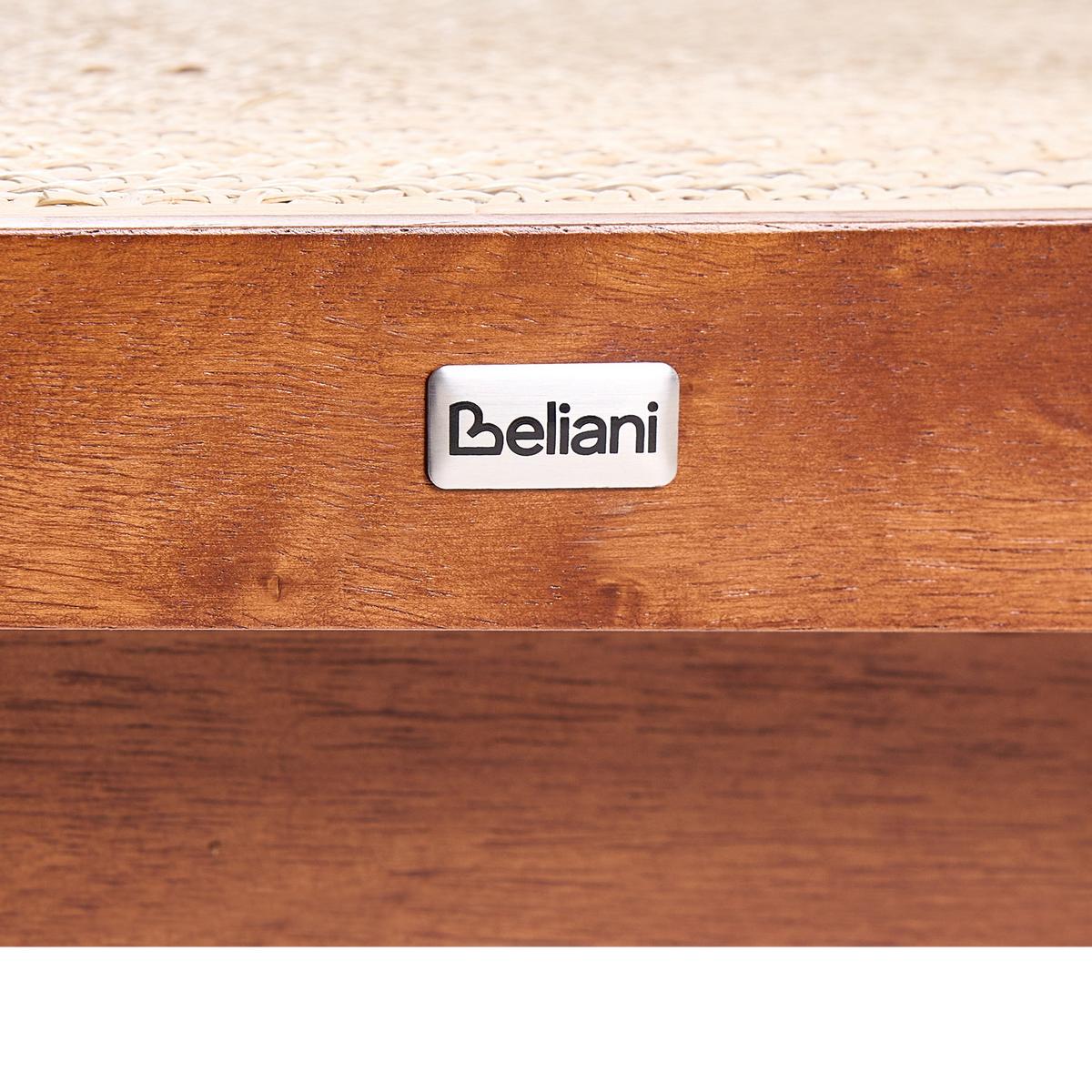 ESSZIMMERSTUHL Holz Braun Westbrook - Braun, Holz (55/85/58cm) - Beliani