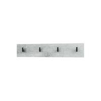 GARDEROBENPANEEL Linea Beton Oxid Optik - Hellgrau, Holzwerkstoff (72/14.5/3.5cm) - Vladon