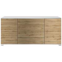 SIDEBOARD Rova Eiche Evoke - Eiche San Remo, Holzwerkstoff (166.5/75.5/35cm) - Vladon
