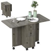 ESSTISCH Oryvin 120/60/76.5 cm - Grau, Holz (120/60/76.5cm) - ZMH