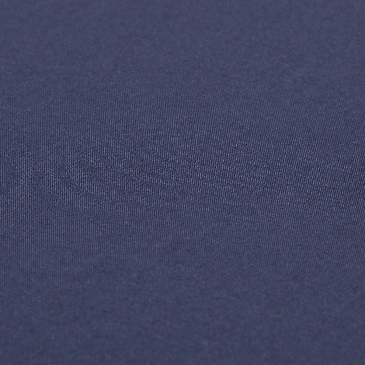 PERKAL-SPANNBETTLAKEN, Ägyptische Baumwolle, Fadendichte 200 - Dunkelblau, Textil (180/200cm) - Homescapes