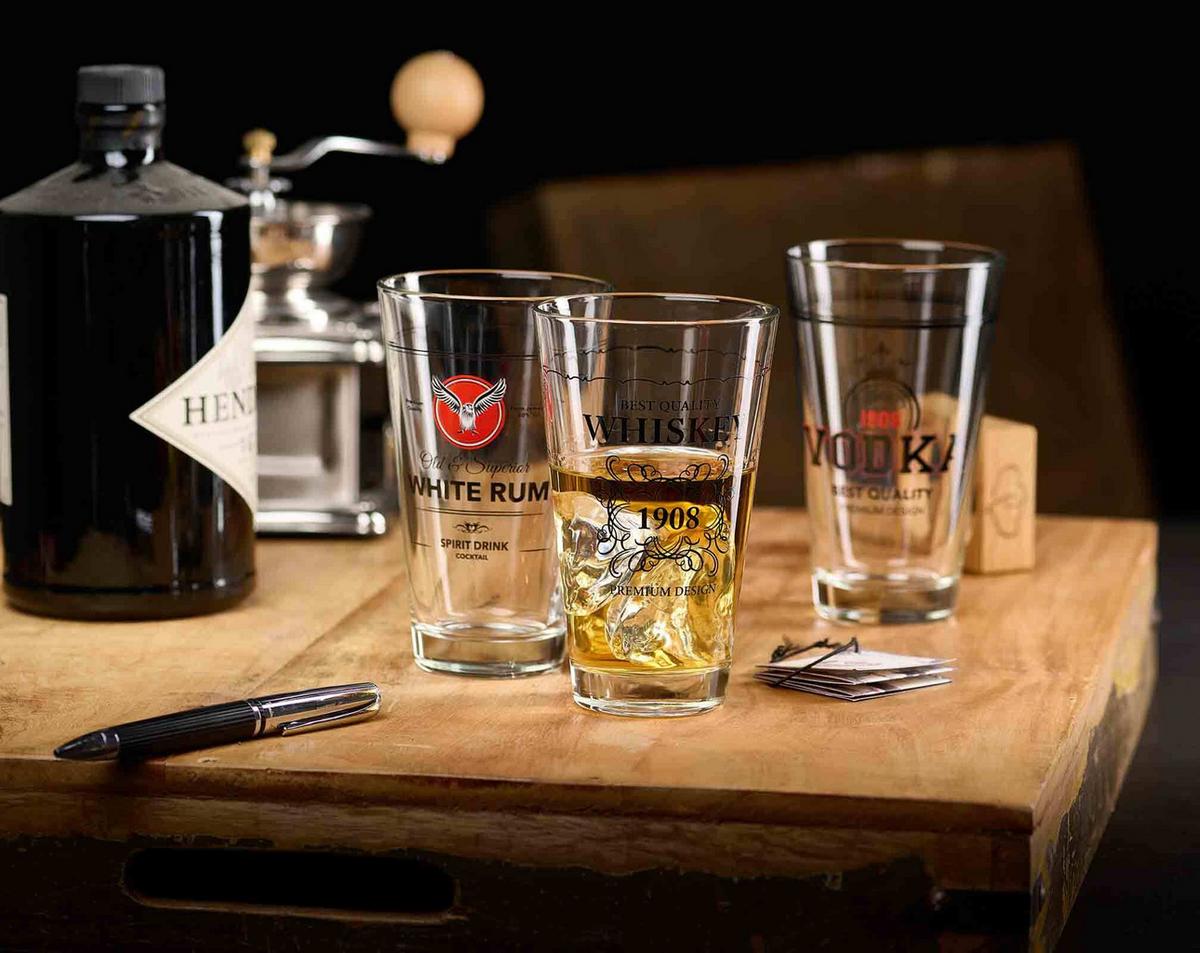 BECHER SPIRITS transparent 330 ml 6er Set - Transparent, Glas (0.33L) - Ritzenhoff Breker