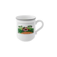 KAFFEEBECHER DÖRFCHEN Design Naif bunt 300 ml - Multicolor, Keramik (0.3L) - Villeroy & Boch