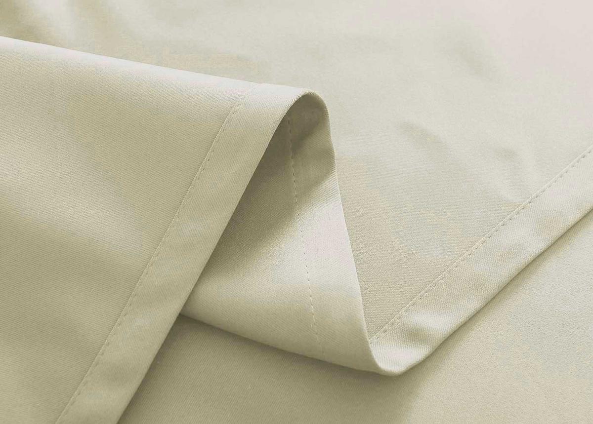 VORHANG 2ER SET NEWYORK HxB 245x295 cm Beige - Beige, Textil (295/245cm) - Gardinenbox