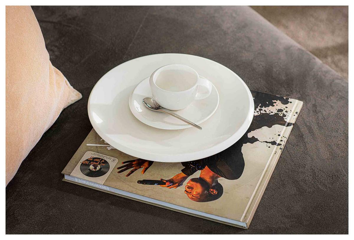 MOKKA- / ESPRESSOUNTERTASSE NewMoon weiß ø 13 cm 6er Set - Weiß, Keramik (13cm) - Villeroy & Boch