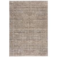 TEPPICH mit Fransen DALE, mit Struktur, Taupe, 120 x 170 cm - Braun, Textil (170/120cm) - KADIMA DESIGN