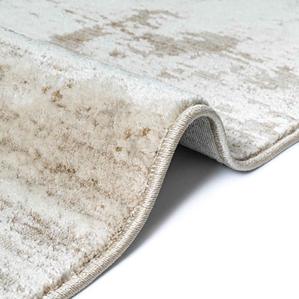 KURZFLORTEPPICH Abstrakt SCRIVIA Polypropylen Beige 200 x 290 cm - Beige, Textil (200/290cm) - KADIMA DESIGN