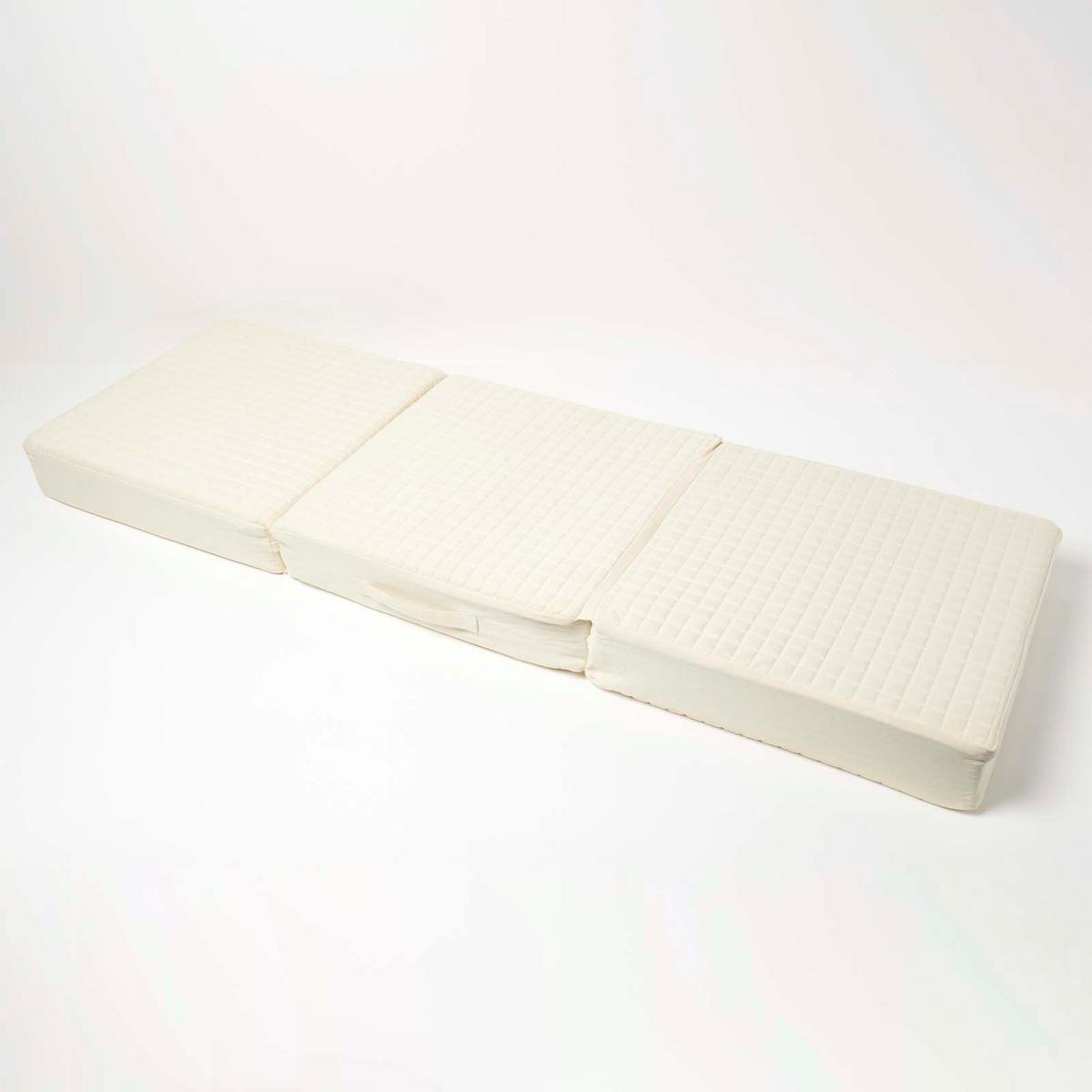 SOFA-AUFLAGE creme 150/50/10 cm – großes Sitzkissen orthopädisch - Creme, Textil (150/50/10cm) - Homescapes