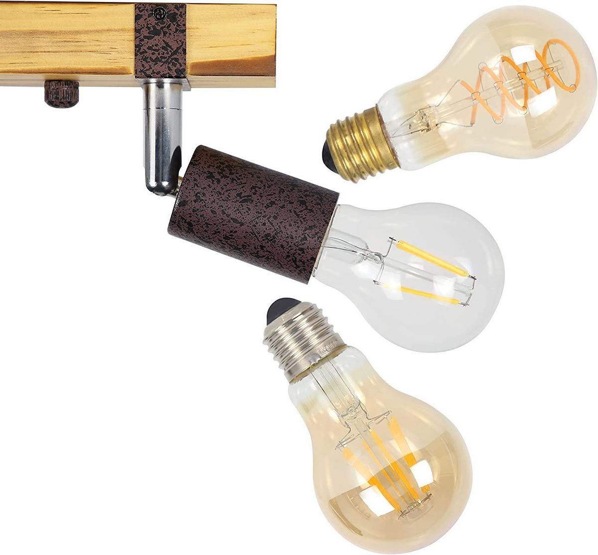 DECKENSTRAHLER Dickson 2-flammig 30/6/14.5cm - Eschefarben, Metall (30/6/14.5cm) - Nettlife