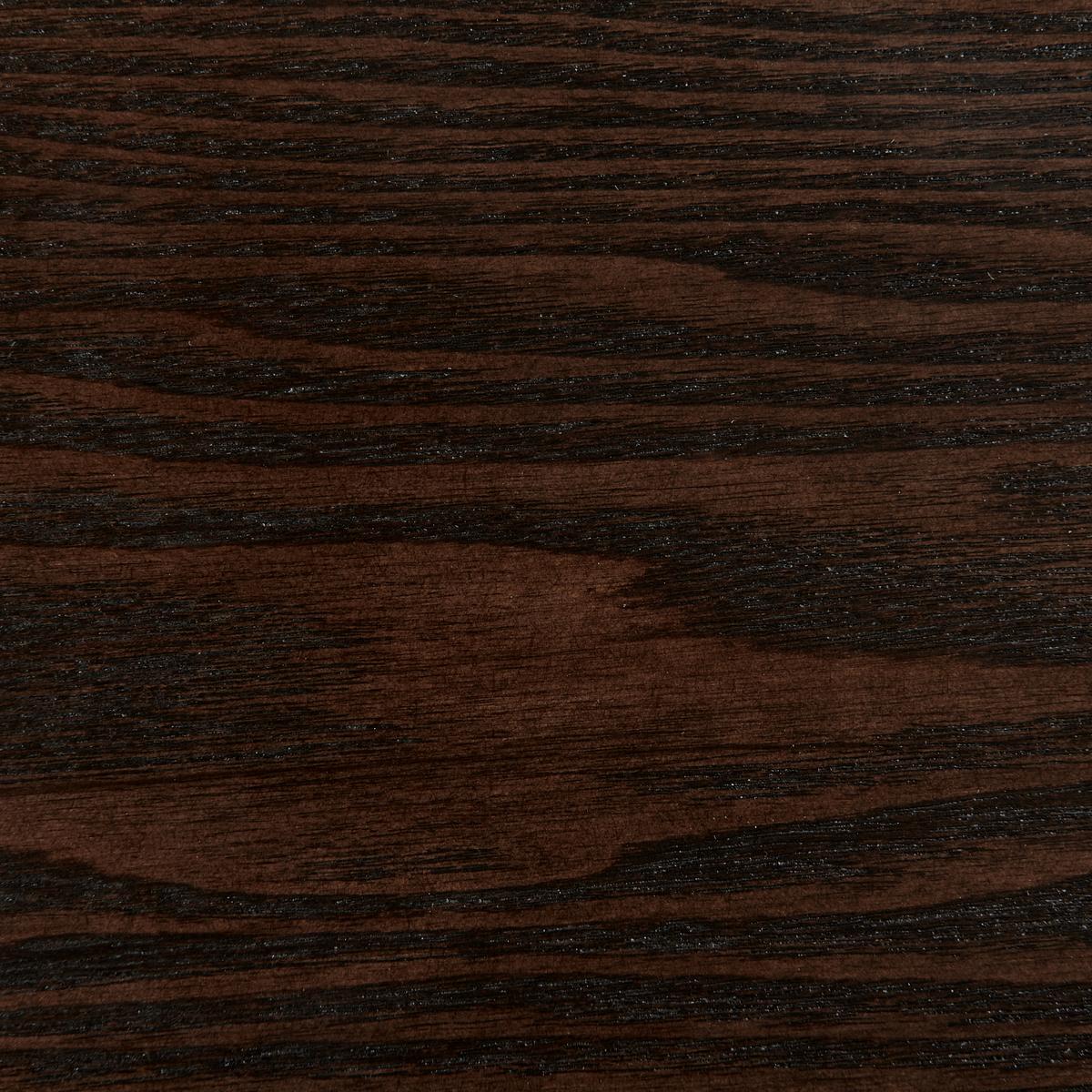 BETT mit Lattenrost 180x200 cm Dunkler Holzfarbton Zen - Dunkelbraun, Holzwerkstoff (180/200cm) - Beliani