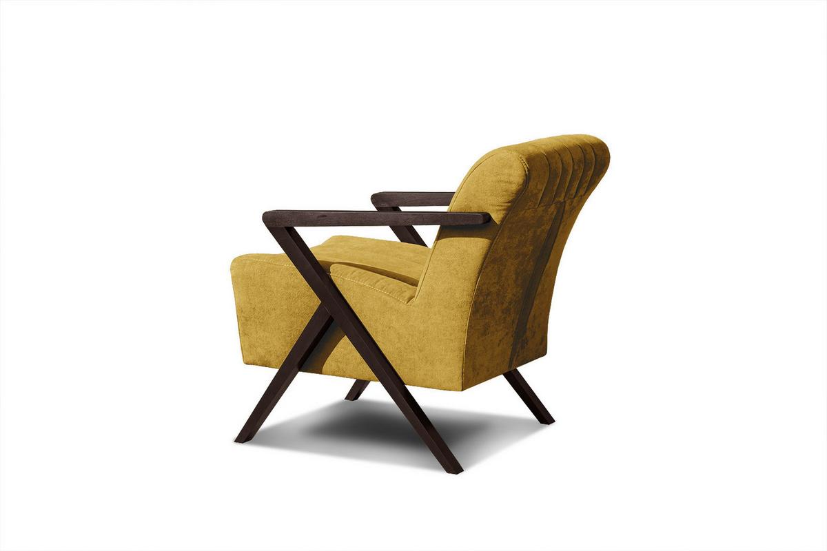 SESSEL LEBRON, gelb - Gelb, Holzwerkstoff/Textil (65/82/79cm) - Wozimo