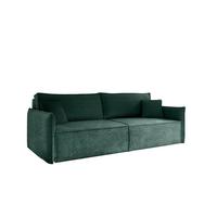 SCHLAFSOFA Lagos - Grün, Holzwerkstoff/Textil (221/70/105cm) - Fun Möbel