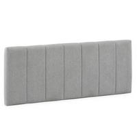 KOPFTEIL 150x60 cm Creta Grau - Grau, Textil (8/60/150cm) - VS Venta-stock
