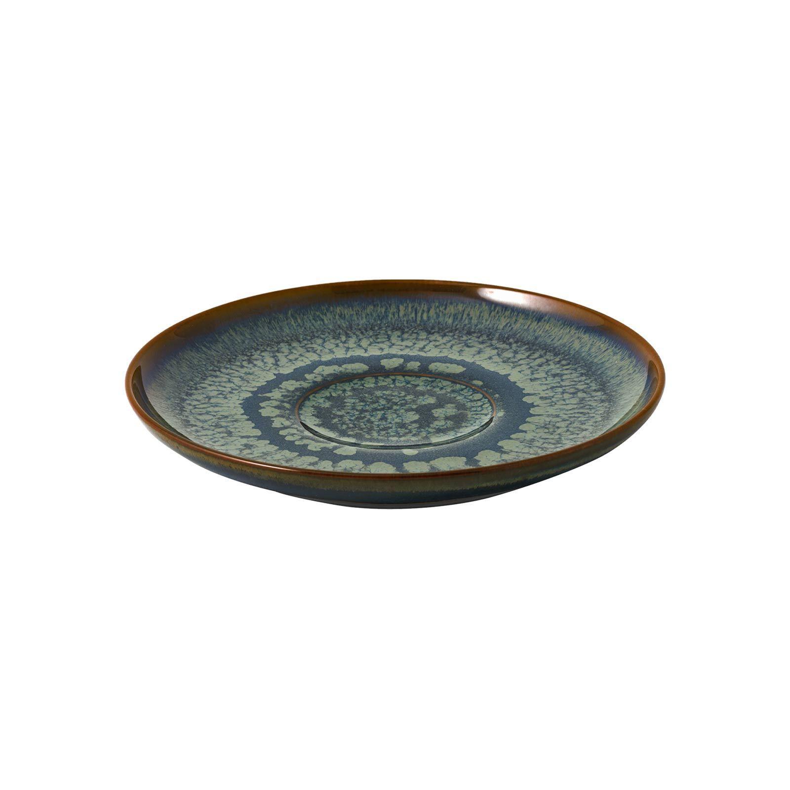 KAFFEEUNTERTASSE Crafted Breeze ø 14,9 cm - Blaugrau, Keramik (14.9cm) - like.Villeroy & Boch