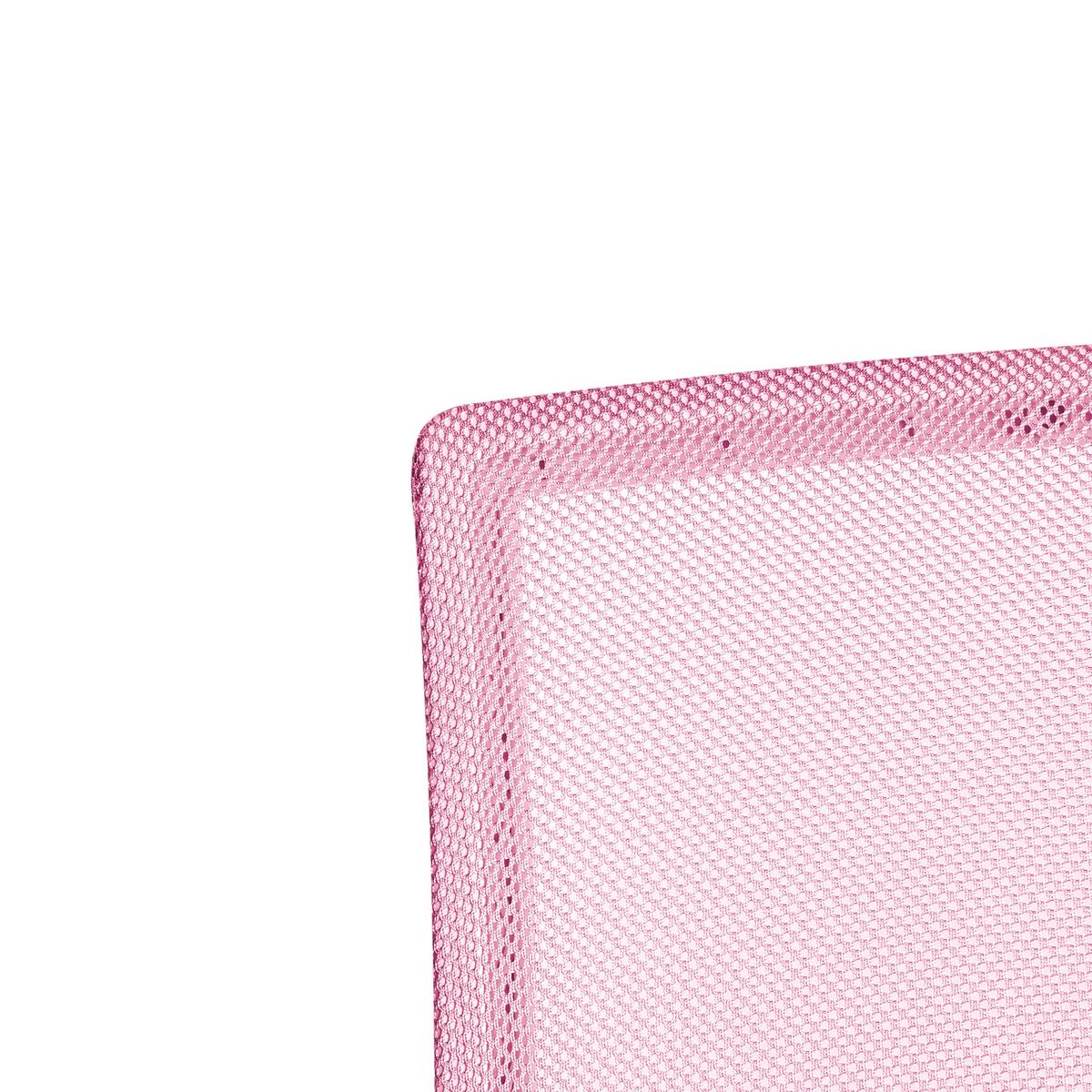 BÜROSTUHL Rosa Ease - Pink, Textil (54/94/54cm) - Beliani