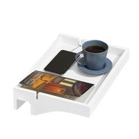 NACHTTISCH Bambus Weiß - Weiß, Naturmaterialien (36/9/25cm) - SoBuy