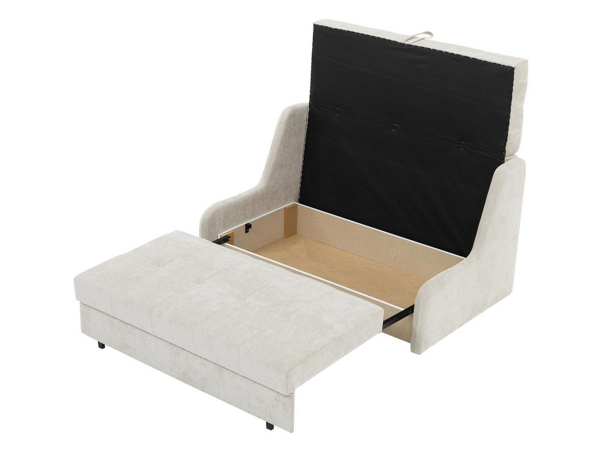 SCHLAFSOFA Viva Elite III - Hellgrau/Schwarz, Holz/Metall (146/85/98cm) - MIRJAN24
