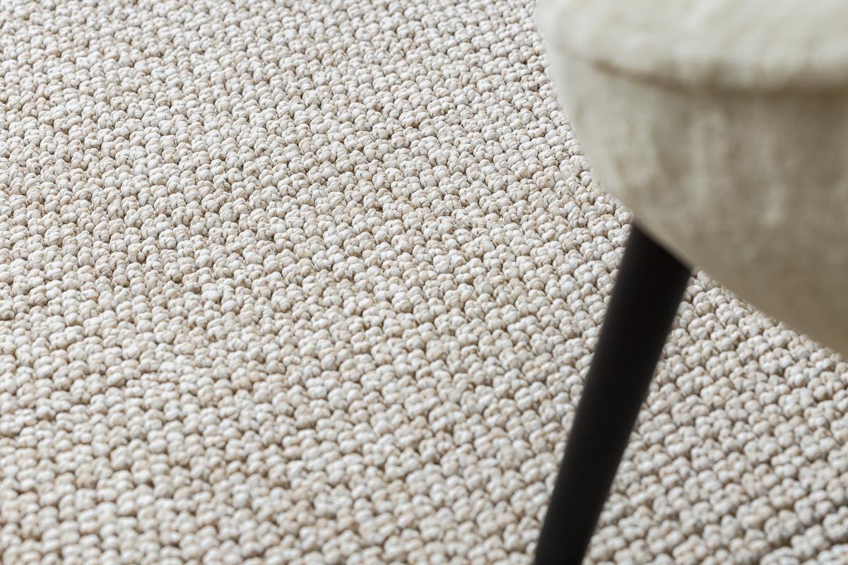 TEPPICH Casablanca LOOP 100 cm - Beige, Textil (100/100cm) - rugsX