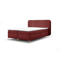 BOXBETT Alize - Rot, Holzwerkstoff/Textil (140/200cm) - Fun Möbel