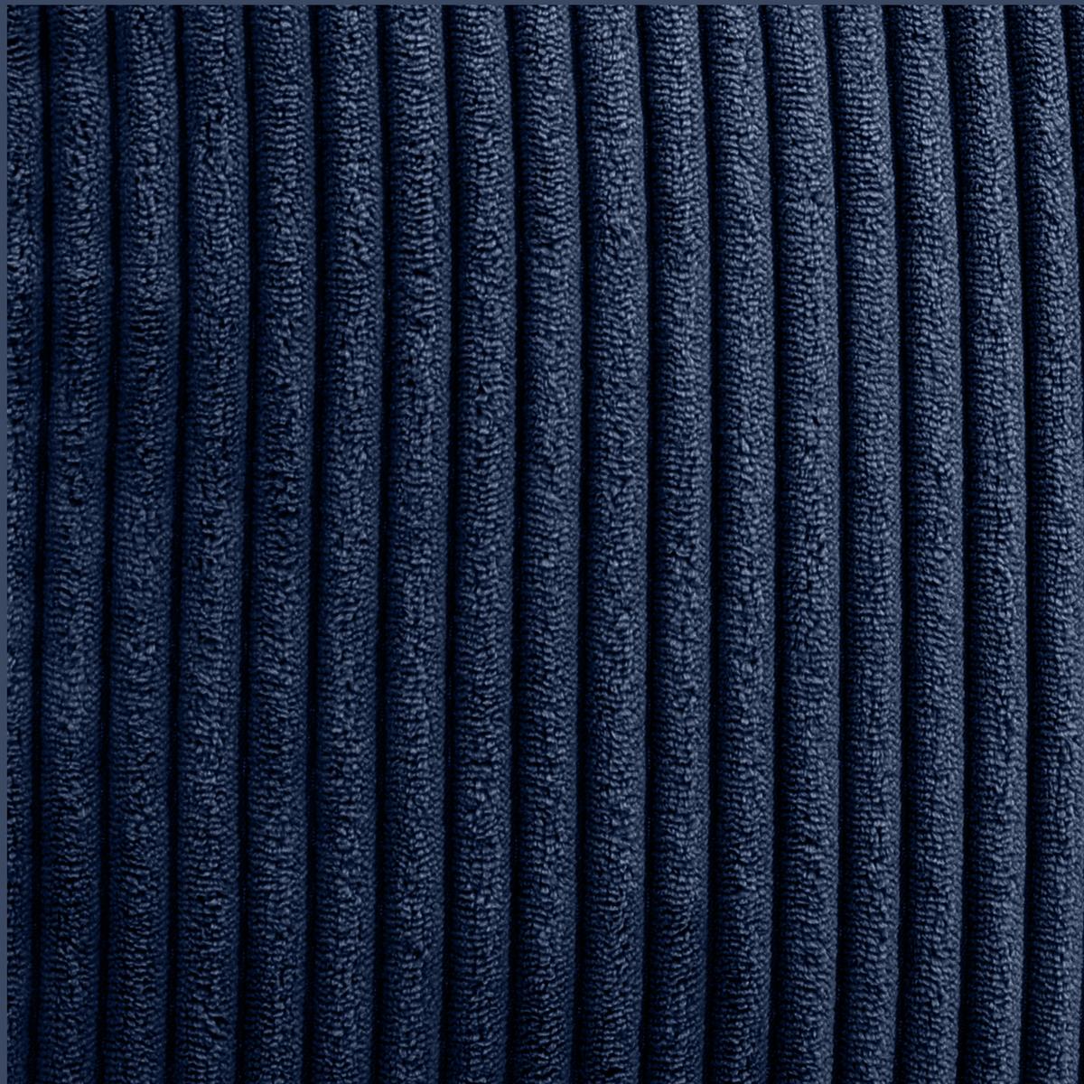 SITZSACK Klassisch + Hocker, Cord - Dunkelblau, Kunststoff/Textil (85/50/85cm) - icon