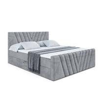 BOXBETT ERNINA-Z - 140x200 cm - H4 - Grau - Grau, Holzwerkstoff (140/200cm) - ALTDECOR